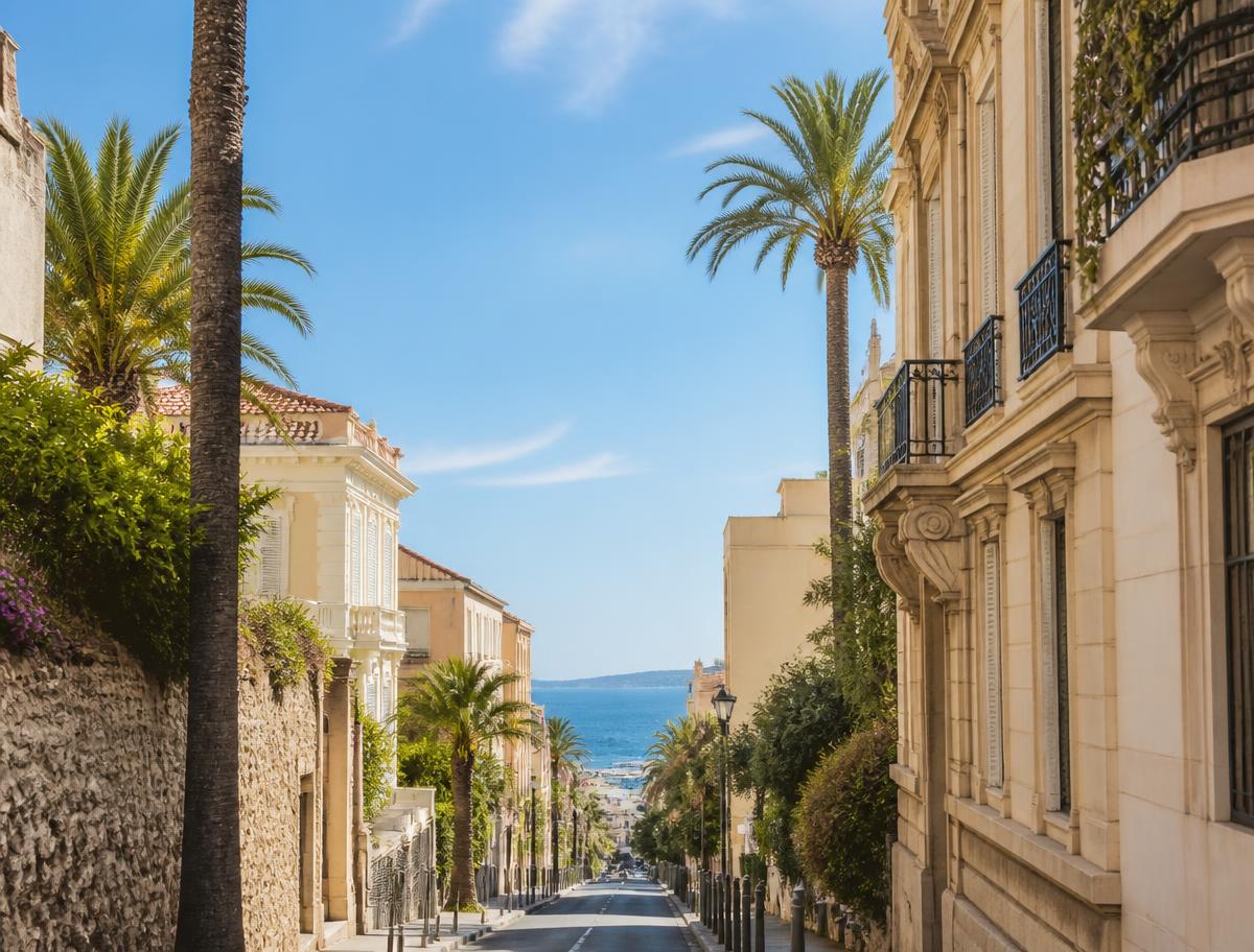 Quartier de Cannes centre à proximité du marché Forville